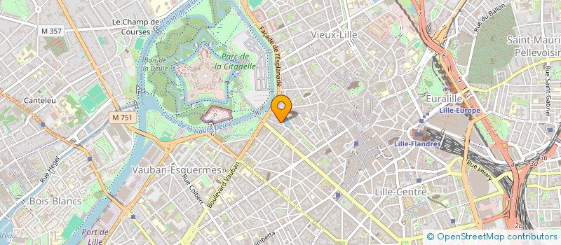 localisation de l'entreprise LES LONGUES FAUCHEES à LILLE