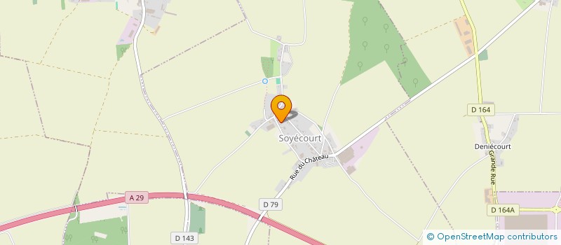 localisation de l'entreprise LES LONGUES HAIES à SOYECOURT