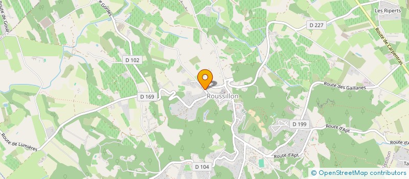 localisation de l'entreprise LES LORIOTS  MURS