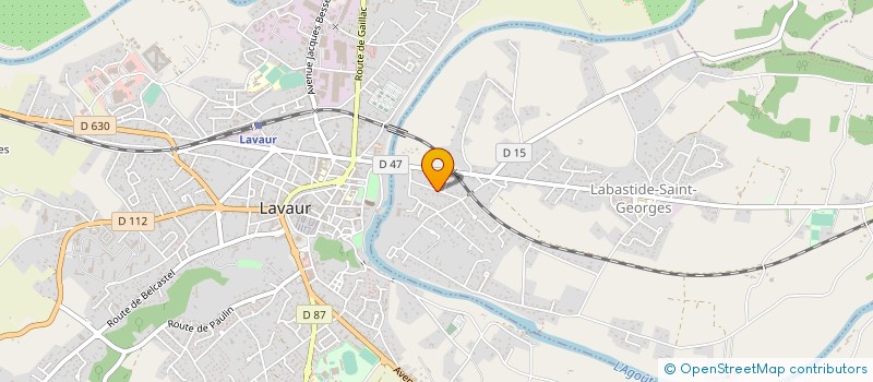 localisation de l'entreprise LES LOTISSEMENTS DE SALOME à LABASTIDE-SAINT-GEORGES