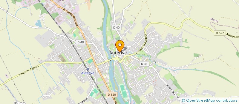 localisation de l'entreprise LES LOUGAROUS D'AUTERIVE  AUTERIVE