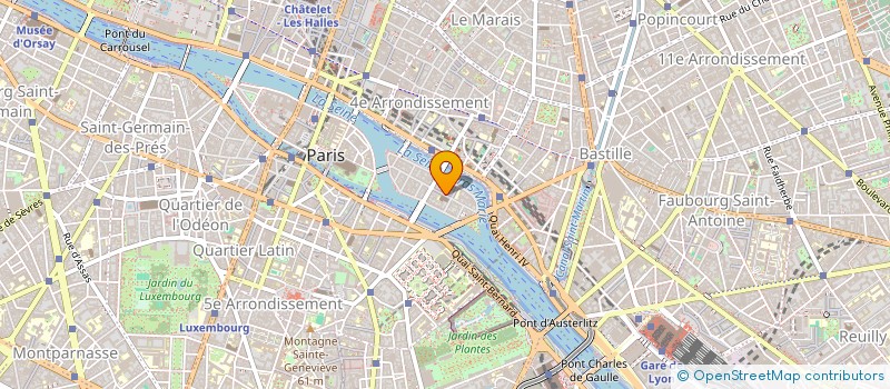 localisation de l'entreprise LES LOUISIENS à PARIS