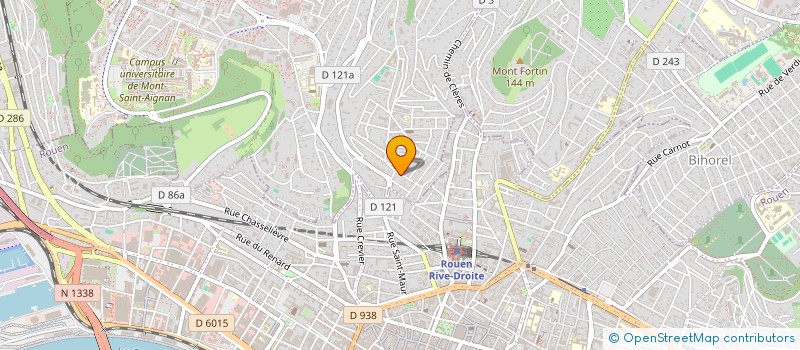 localisation de l'entreprise LES LOULOUS  MONT-SAINT-AIGNAN