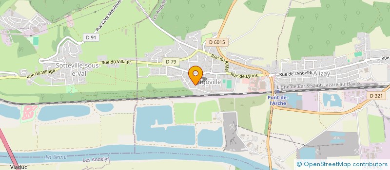 localisation de l'entreprise LES LOULOUS  IGOVILLE