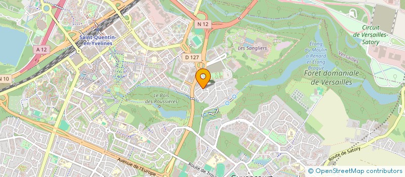 localisation de l'entreprise LES LOULOUS  GUYANCOURT