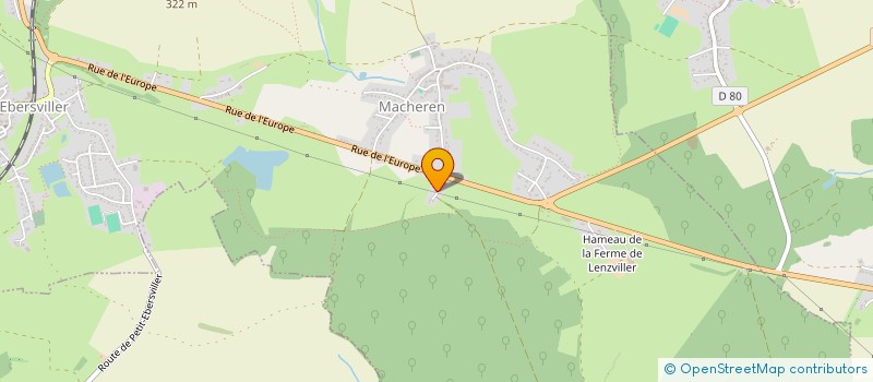 localisation de l'entreprise LES LOULOUS EN RECREATION A VALMONT  VALMONT