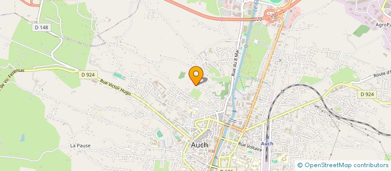 localisation de l'entreprise LES LOUPIOTS  AUCH