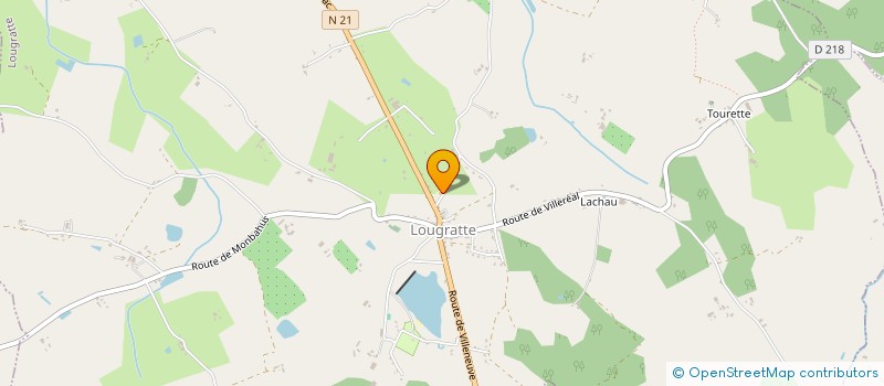 localisation de l'entreprise LES LOUPIOTS à LOUGRATTE