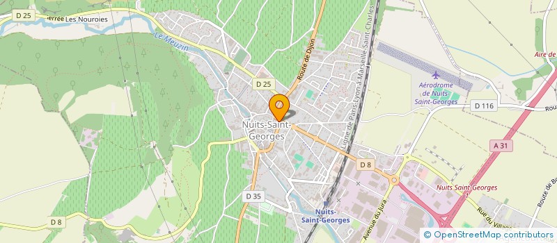localisation de l'entreprise LES LOUPIOTS DE LA CHAPELOTTE à NUITS-SAINT-GEORGES