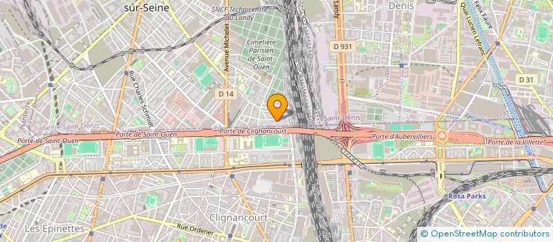 localisation de l'entreprise LES LOUPS DANSERONT CE SOIR à SAINT-OUEN-SUR-SEINE
