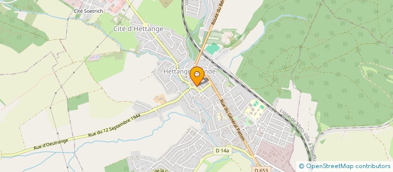 localisation de l'entreprise LES LOUPS DE LA MOSELLE  KANFEN