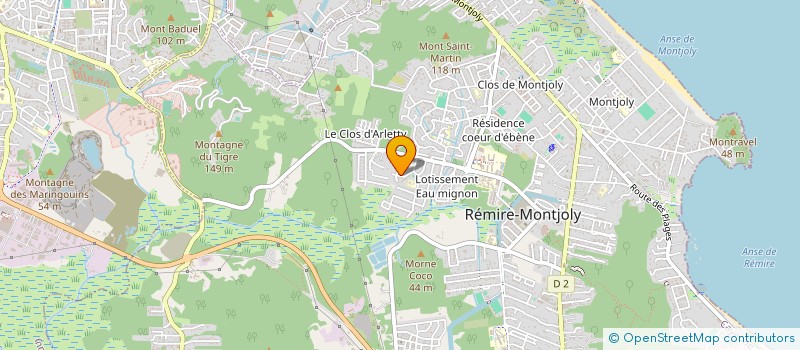 localisation de l'entreprise LES LOUSSAIS à MATOURY