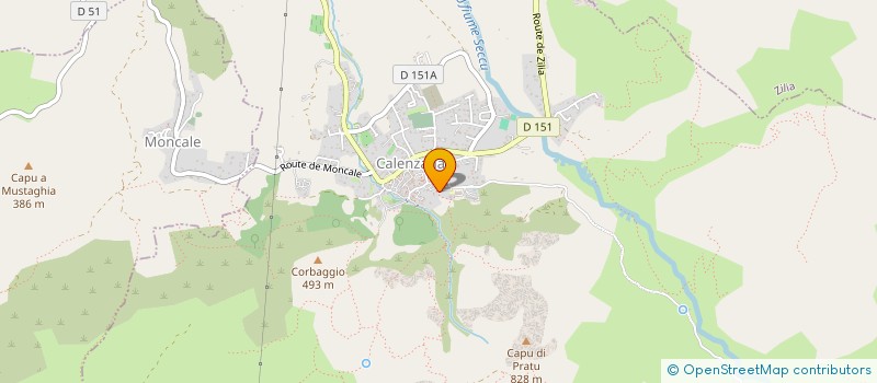 localisation de l'entreprise LES LOUVETS à CALENZANA