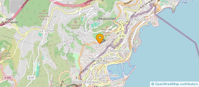 localisation de l'entreprise LES LUCIOLES DE MONA  BEAUSOLEIL