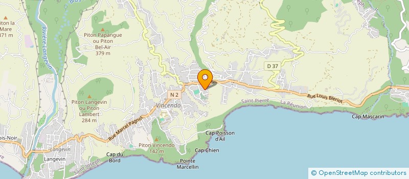 localisation de l'entreprise LES LUCIOLES DU SUD SAUVAGE à SAINT-JOSEPH