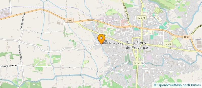 localisation de l'entreprise LES LUCQUES  SAINT-REMY-DE-PROVENCE