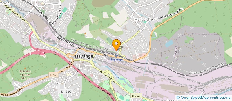 localisation de l'entreprise LES LUCQUOIS DANS LE MONDE à HAYANGE