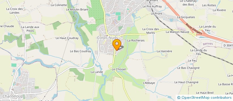 localisation de l'entreprise LES LUDIKOS  CORPS-NUDS