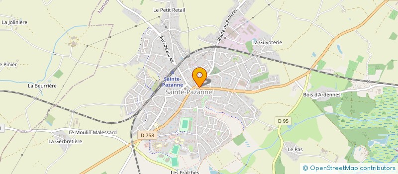 localisation de l'entreprise LES LUDITOKES à SAINTE-PAZANNE