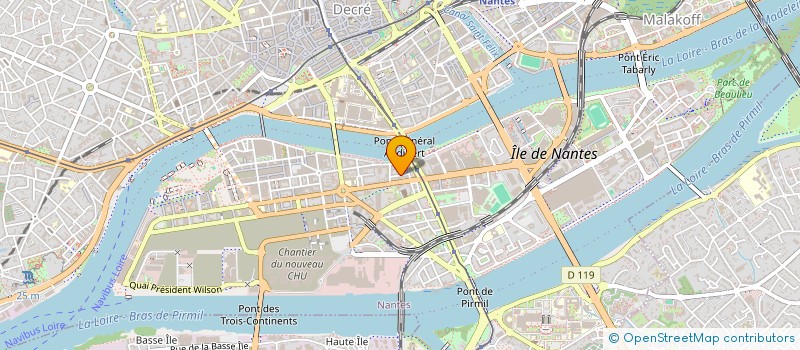 localisation de l'entreprise LES LUDOPATHES à NANTES