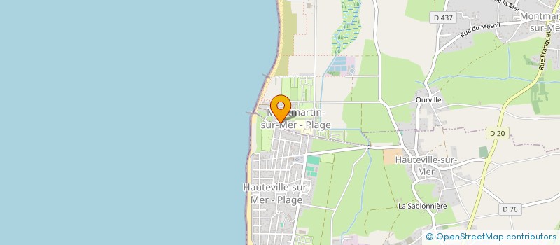 localisation de l'entreprise LES LUDOS  MONTMARTIN-SUR-MER