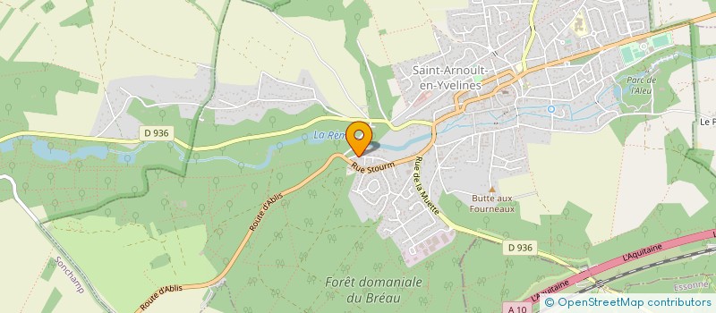 localisation de l'entreprise LES LUDOTIENS à SAINT-ARNOULT-EN-YVELINES