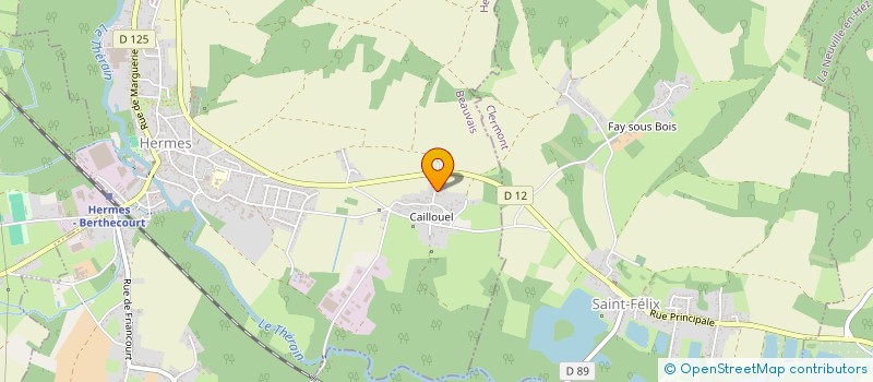 localisation de l'entreprise LES LULUMINEUSES  HERMES