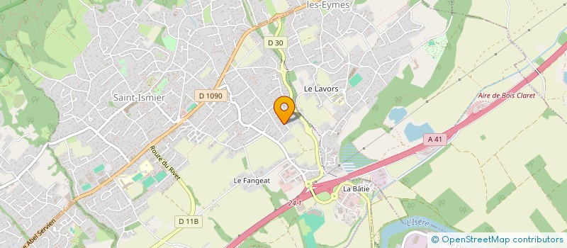 localisation de l'entreprise LES LUMBINOS à SAINT-ISMIER