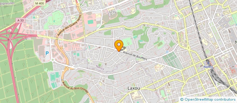 localisation de l'entreprise LES LUMIERES D'UKRAINE  NANCY