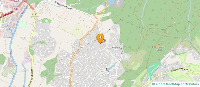 localisation de l'entreprise LES LUNETTES DE DIANE à FREJUS