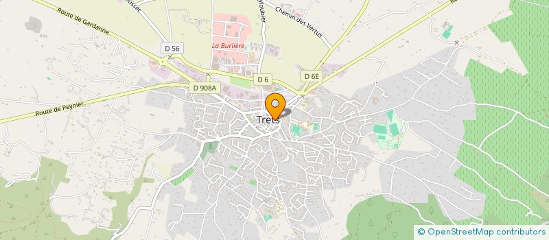 localisation de l'entreprise LES LUNETTES DE TRETS à TRETS