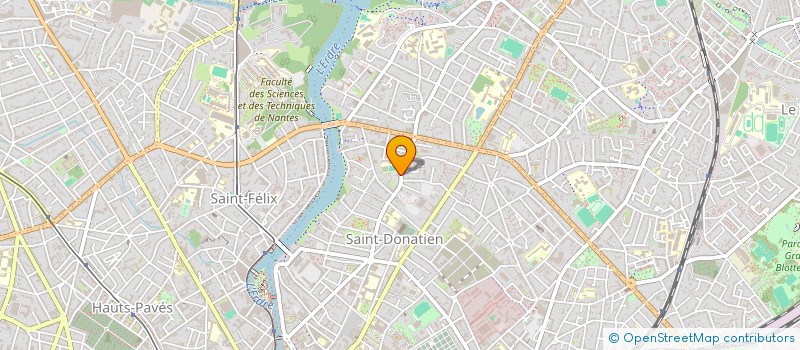 localisation de l'entreprise LES LUTHS DU MONDE à NANTES