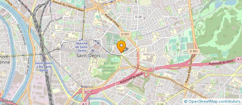 localisation de l'entreprise LES LUTINS DE LA RUE ORANGE à SAINT-DENIS