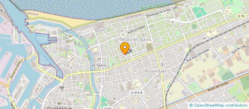 localisation de l'entreprise LES LUTINS DE MALO à DUNKERQUE