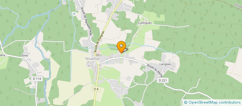 localisation de l'entreprise LES LUTINS DE ROLAND  NOAILLAN