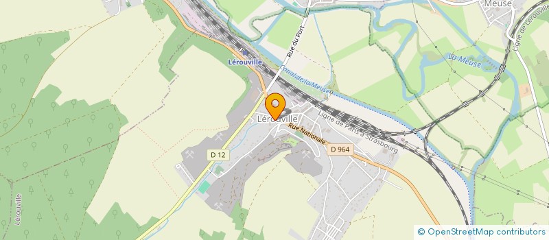 localisation de l'entreprise LES LUTINS DU CENTRE à LEROUVILLE
