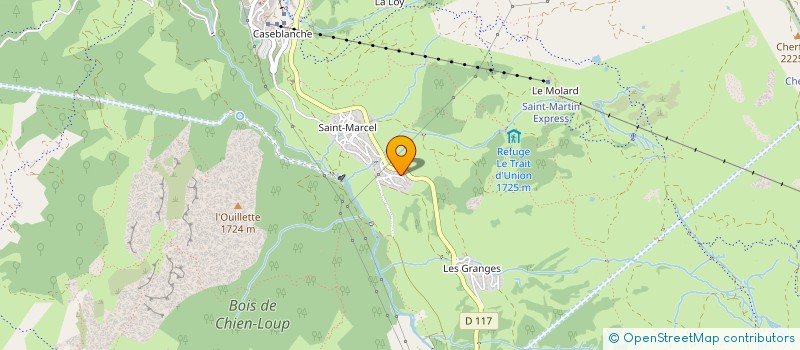 localisation de l'entreprise LES LUTINS ET COMPAGNIE  LES BELLEVILLE