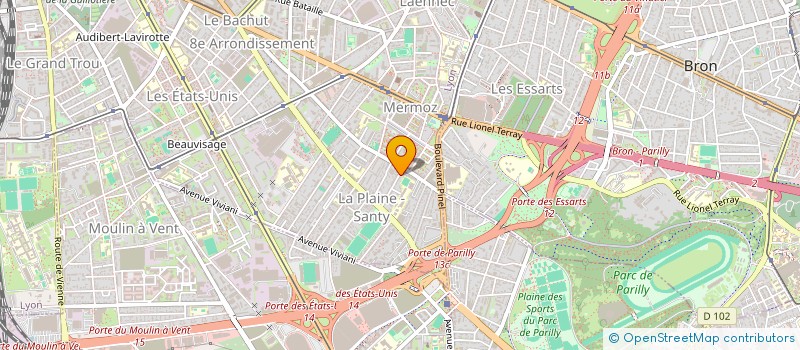 localisation de l'entreprise LES LYONNAIS TI AUGRAIN  LYON