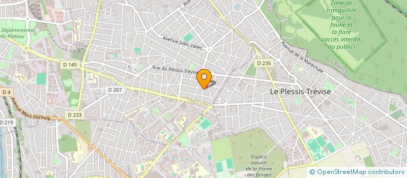 localisation de l'entreprise LES LYONNES à CHAMPIGNY SUR MARNE