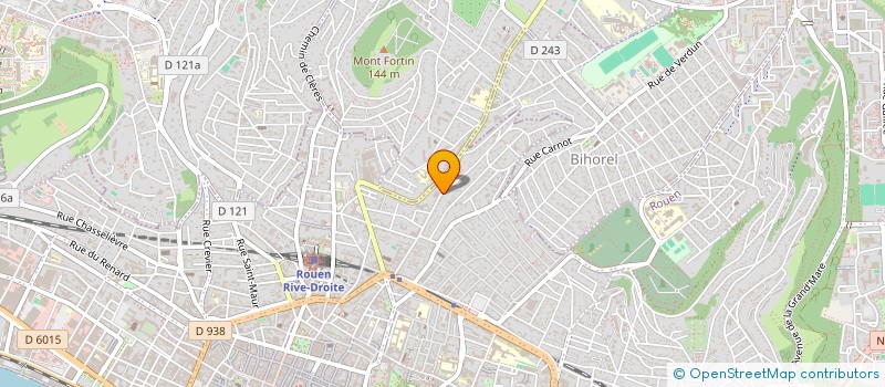 localisation de l'entreprise LES LYS à ROUEN