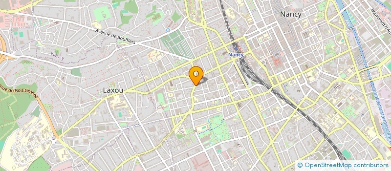 localisation de l'entreprise LES LYS  NANCY