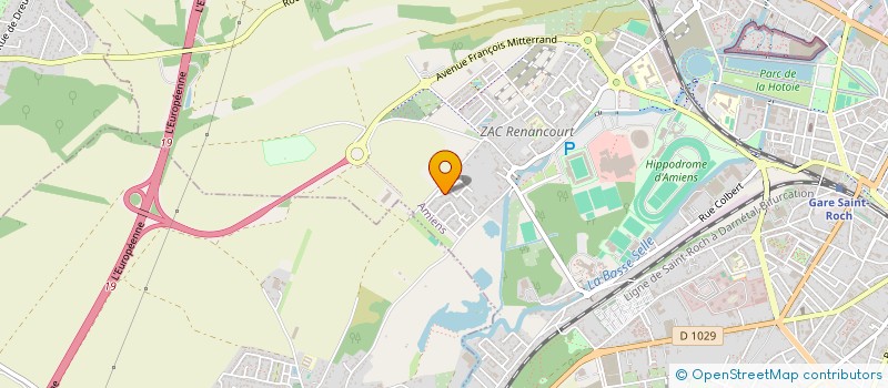 localisation de l'entreprise LES LYS à AMIENS