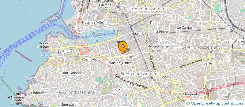 localisation de l'entreprise LES LYS D'UZES à MARSEILLE