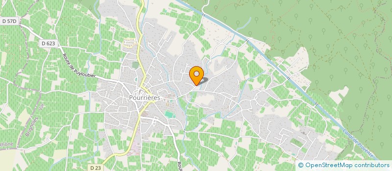 localisation de l'entreprise LES LYS DE LIJP  POURRIERES