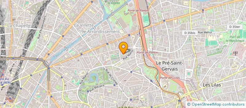 localisation de l'entreprise LES LYS ENCHANTEURS  PARIS