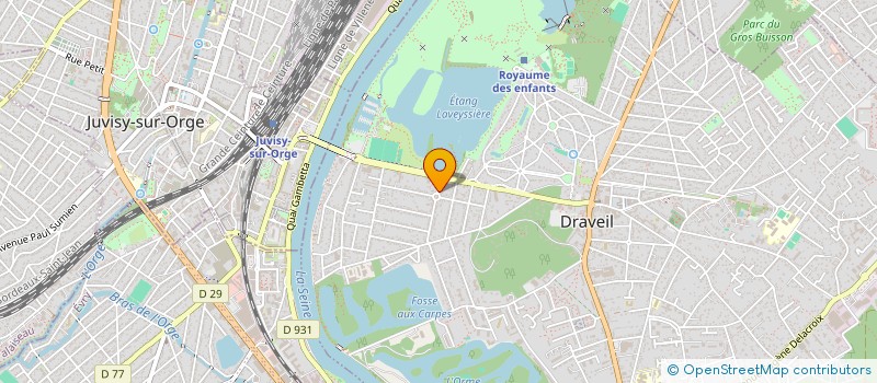 localisation de l'entreprise LES M PAR MELANIE à DRAVEIL