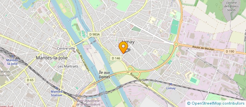 localisation de l'entreprise LES MA'JESTIC  LIMAY