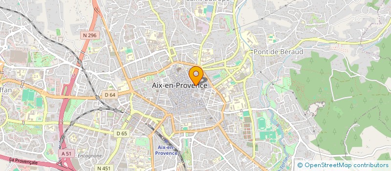 localisation de l'entreprise LES MACARONS DE CAROLINE à AIX-EN-PROVENCE