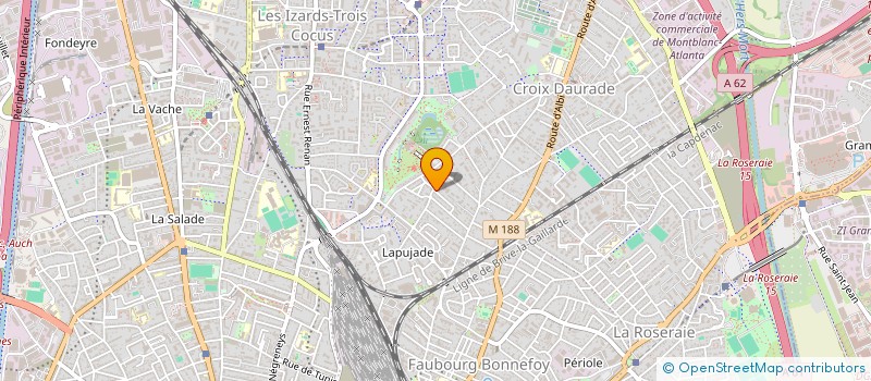 localisation de l'entreprise LES MACHINES à TOULOUSE