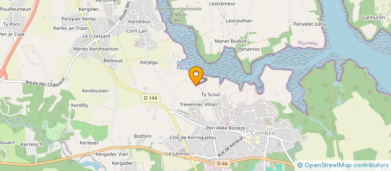 localisation de l'entreprise LES MACONS COMBRITOIS  COMBRIT